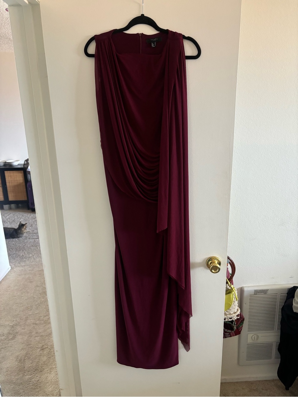 Maternity Wedding guest dress Club L London | Cristina Dress - Picture 5 of 9
